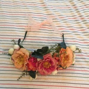 Oversized flower crown - festivals/parties etc